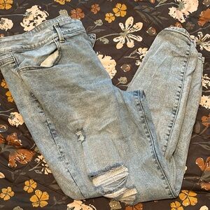 Maurices High Rise Distressed Jeans